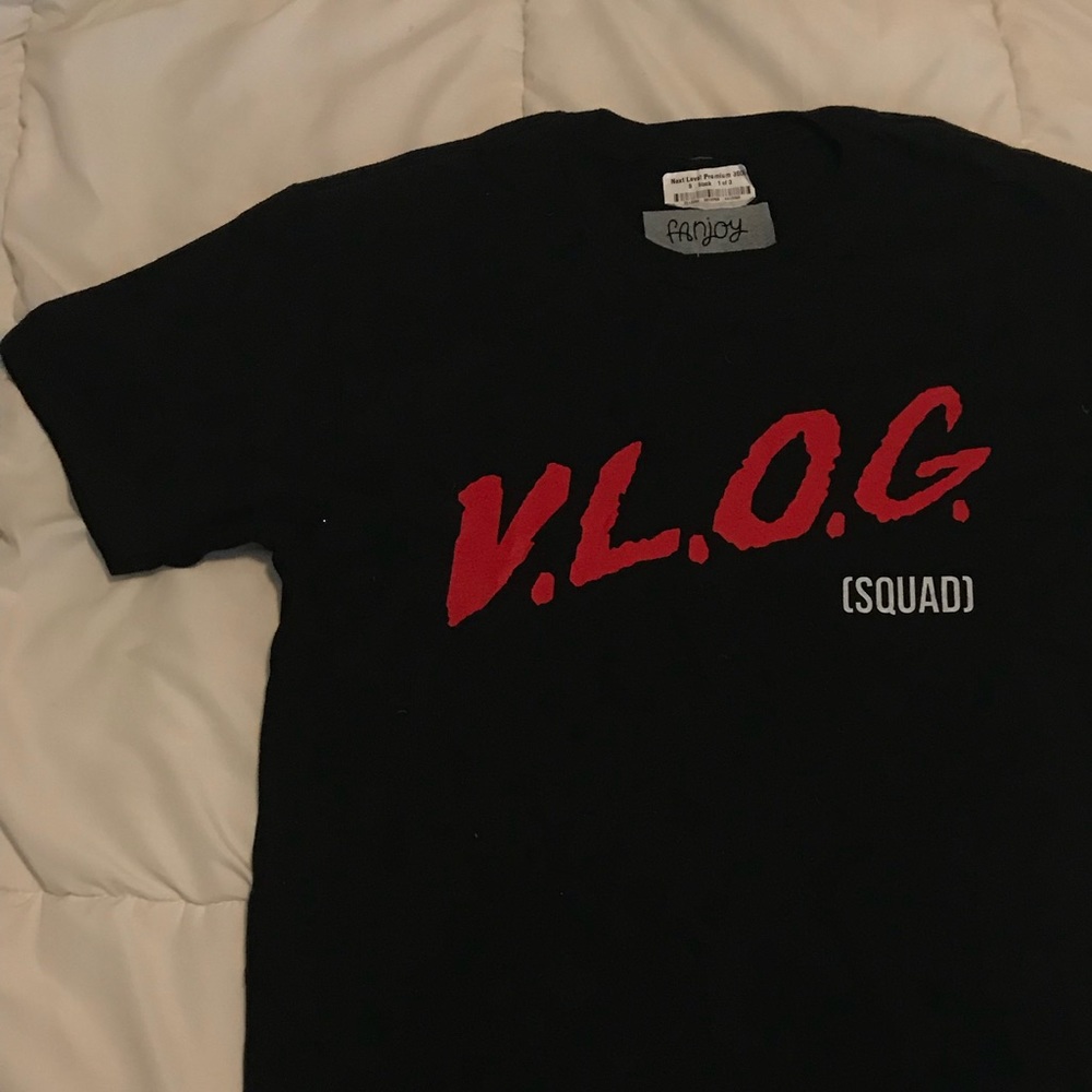 NWT David Dobrik V.L.O.G. Squad shirt